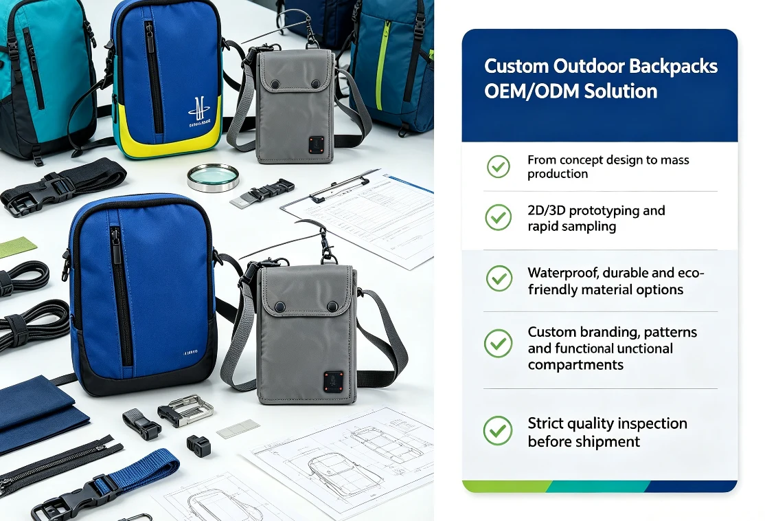 Custom Outdoor Backpacks OEM/ODM Solution
